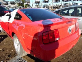 2008 FORD MUSTANG RED CPE 4.0L AT F18029